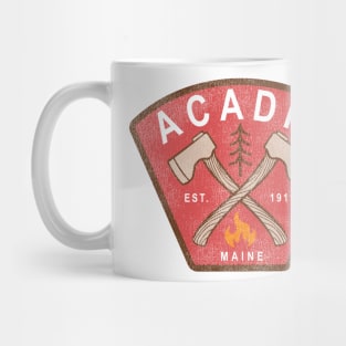 Acadia National Park Maine Camping Hiking Outdoor Adventure Mug